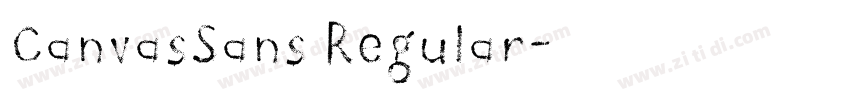 CanvasSans Regular字体转换 CanvasSans Regular字体转换